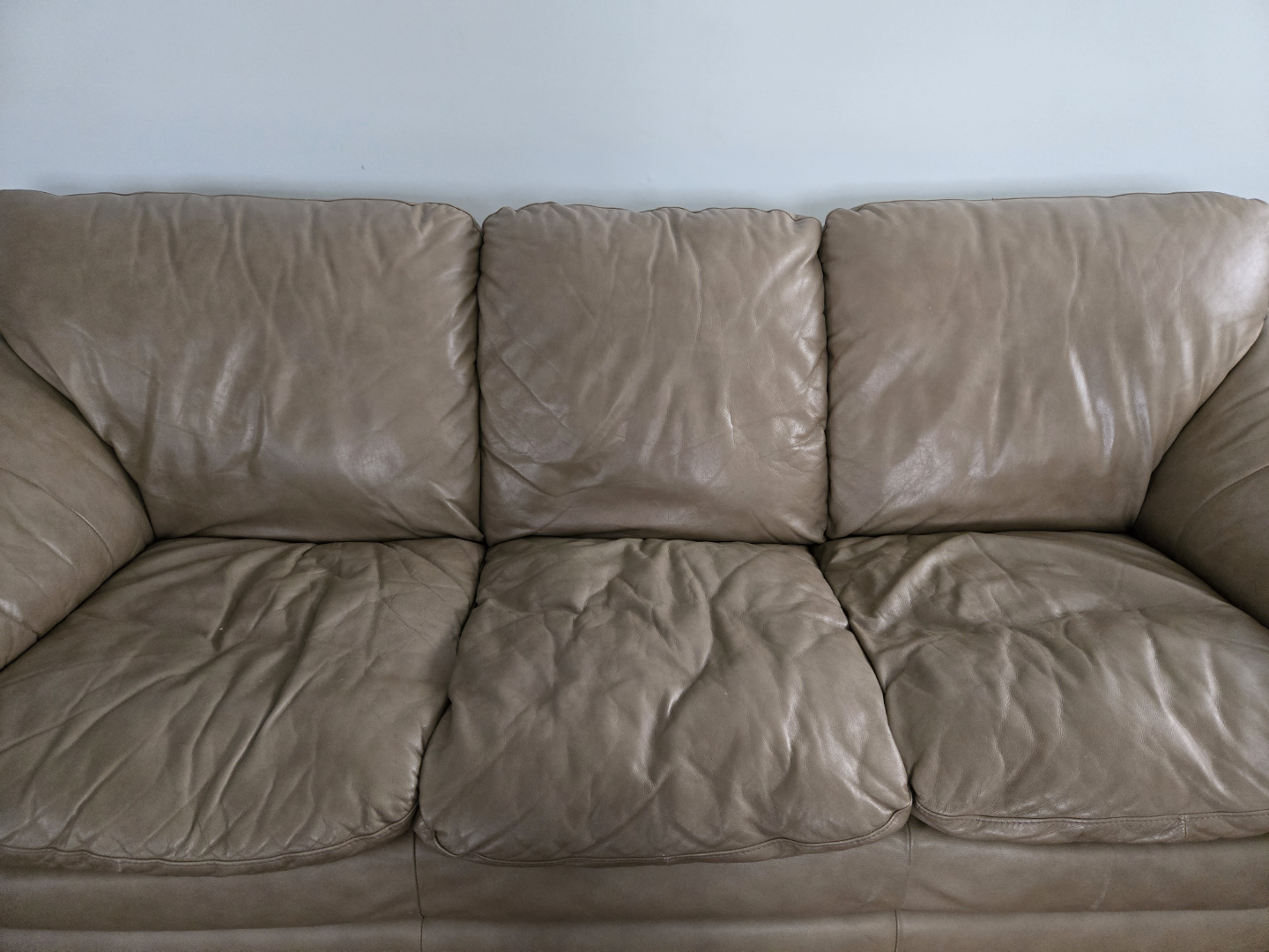 Matching Leather Sofa Set - photo 3