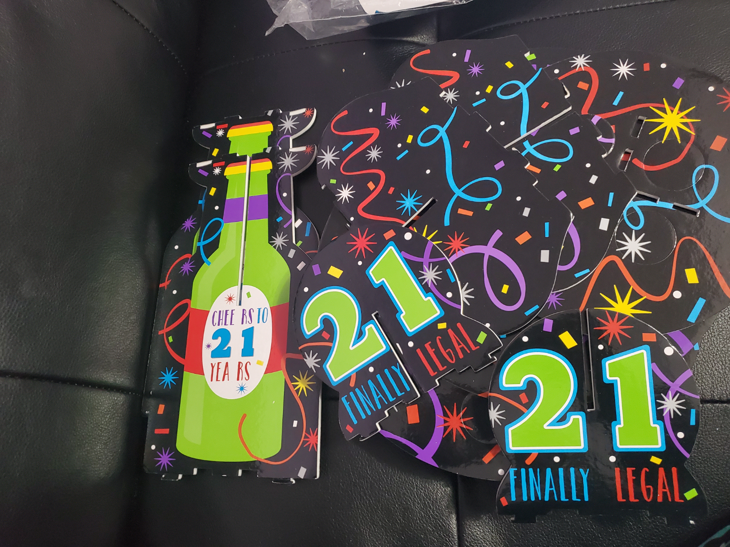 21st Birthday Shot Glass Holder & Decorations - photo 4