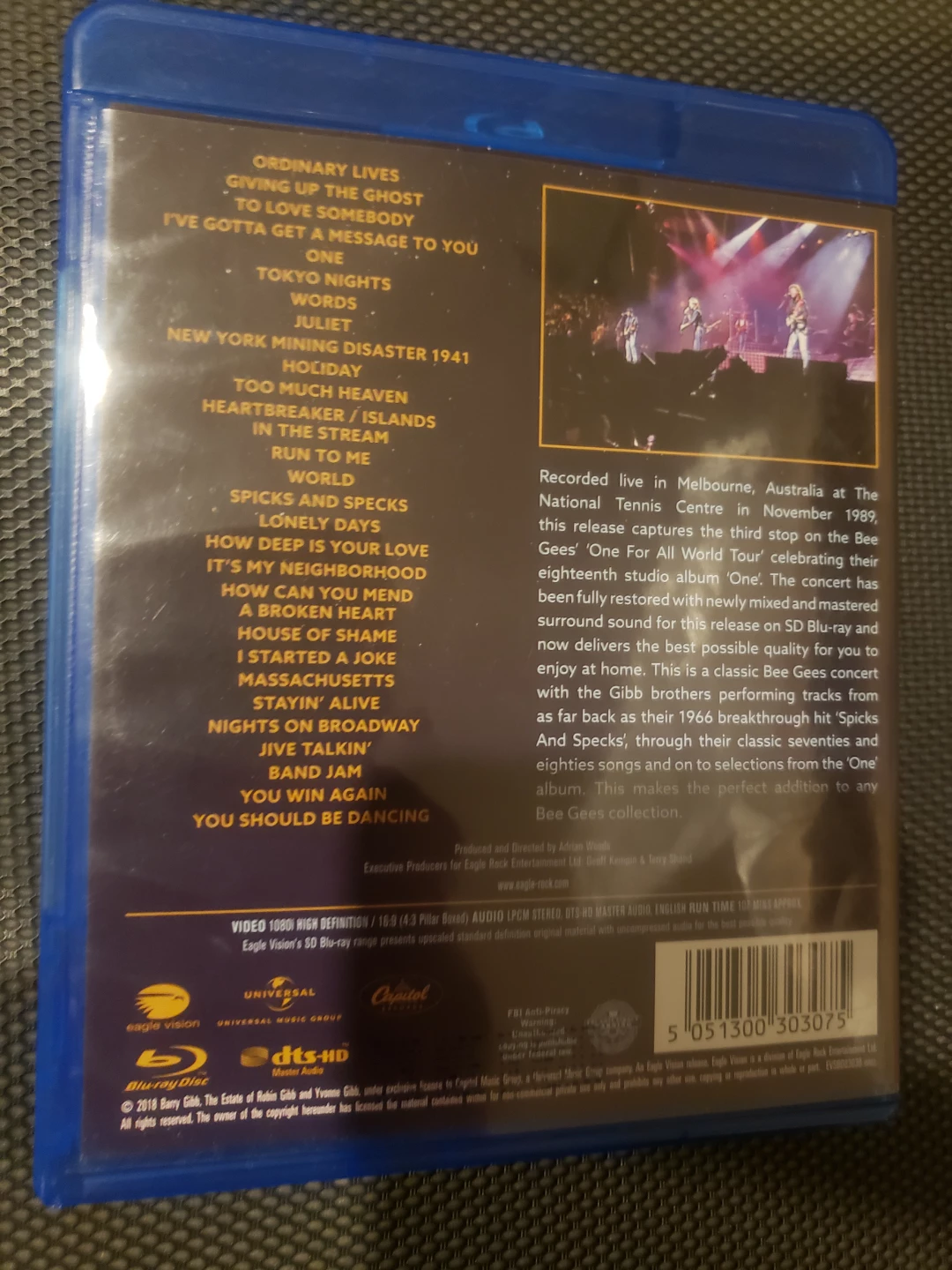 Bee Gees One For All Tour Live in Australia 1989 Blu-ray - photo 3