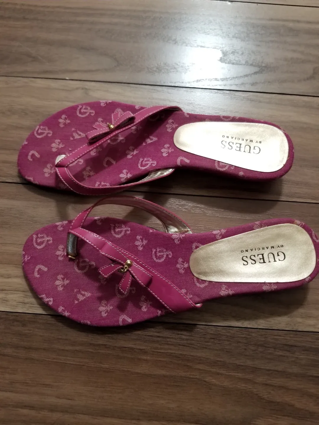 Pink Guess by Marciano Flip-Flops thumbnail