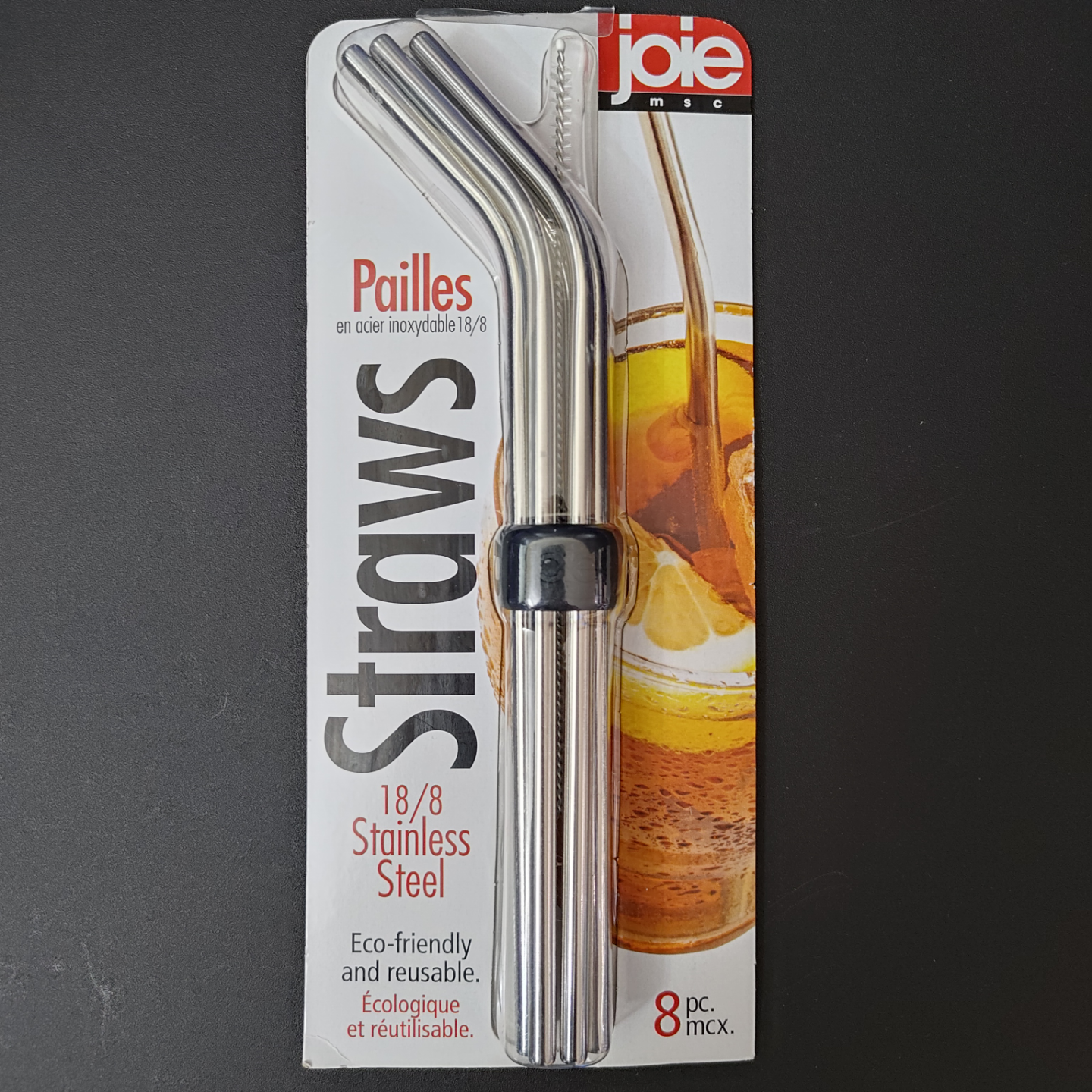 Joie Stainless Steel Straws Set