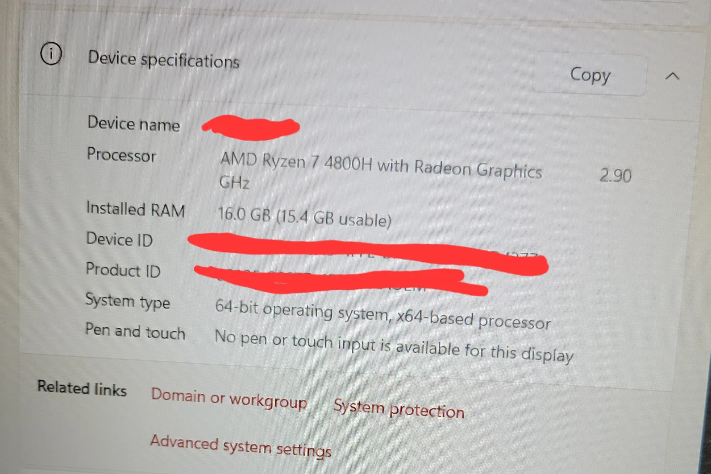 Acer Nitro 5 Gaming Laptop (AN515-44) image indicator(3)