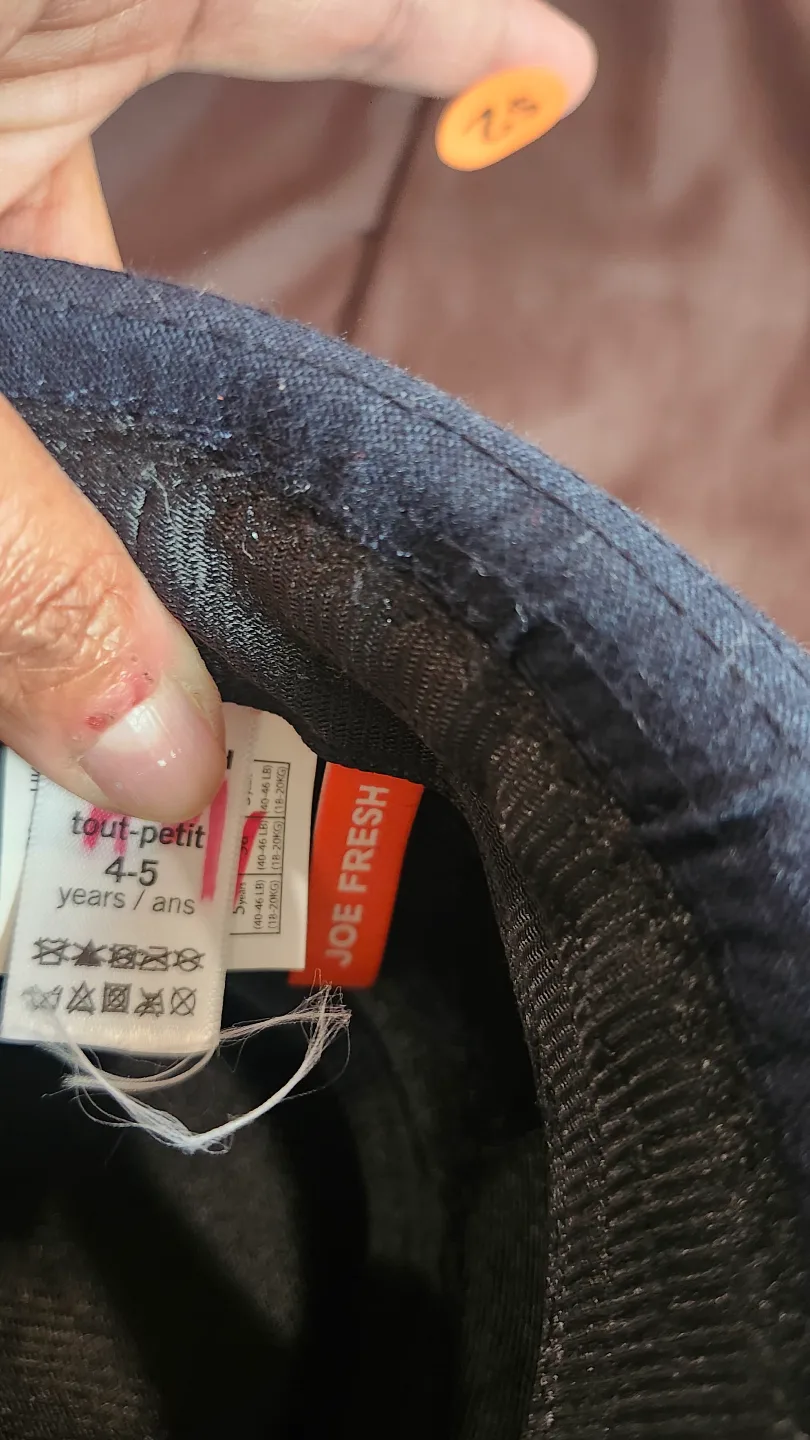 Joe Fresh Kids Fedora Hat - Size 4-5 Years image indicator(3)