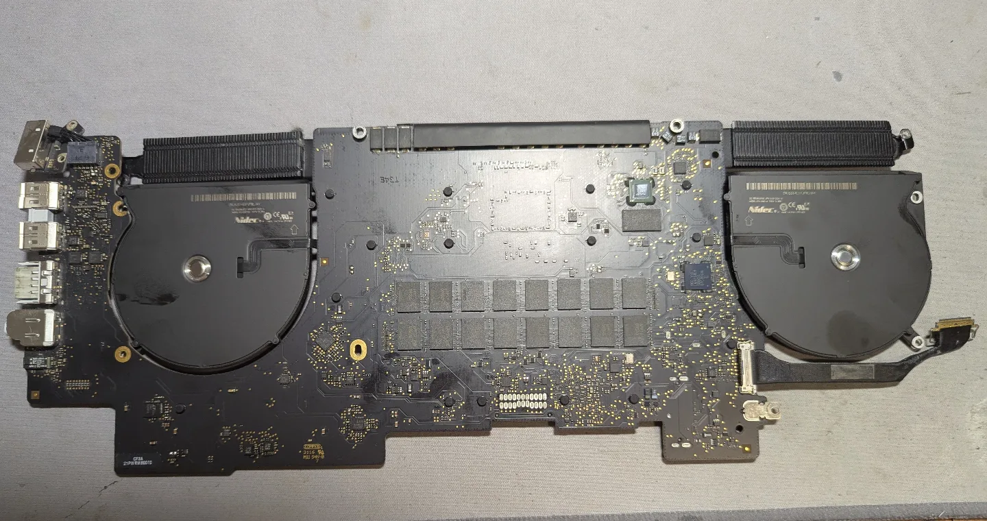 Mid 2015 2.8Ghz 15" a1398 MacBook pro logic board image indicator(2)