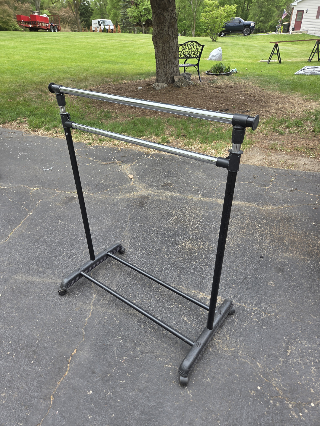 Clothes display racks 3 for $55 - photo 2