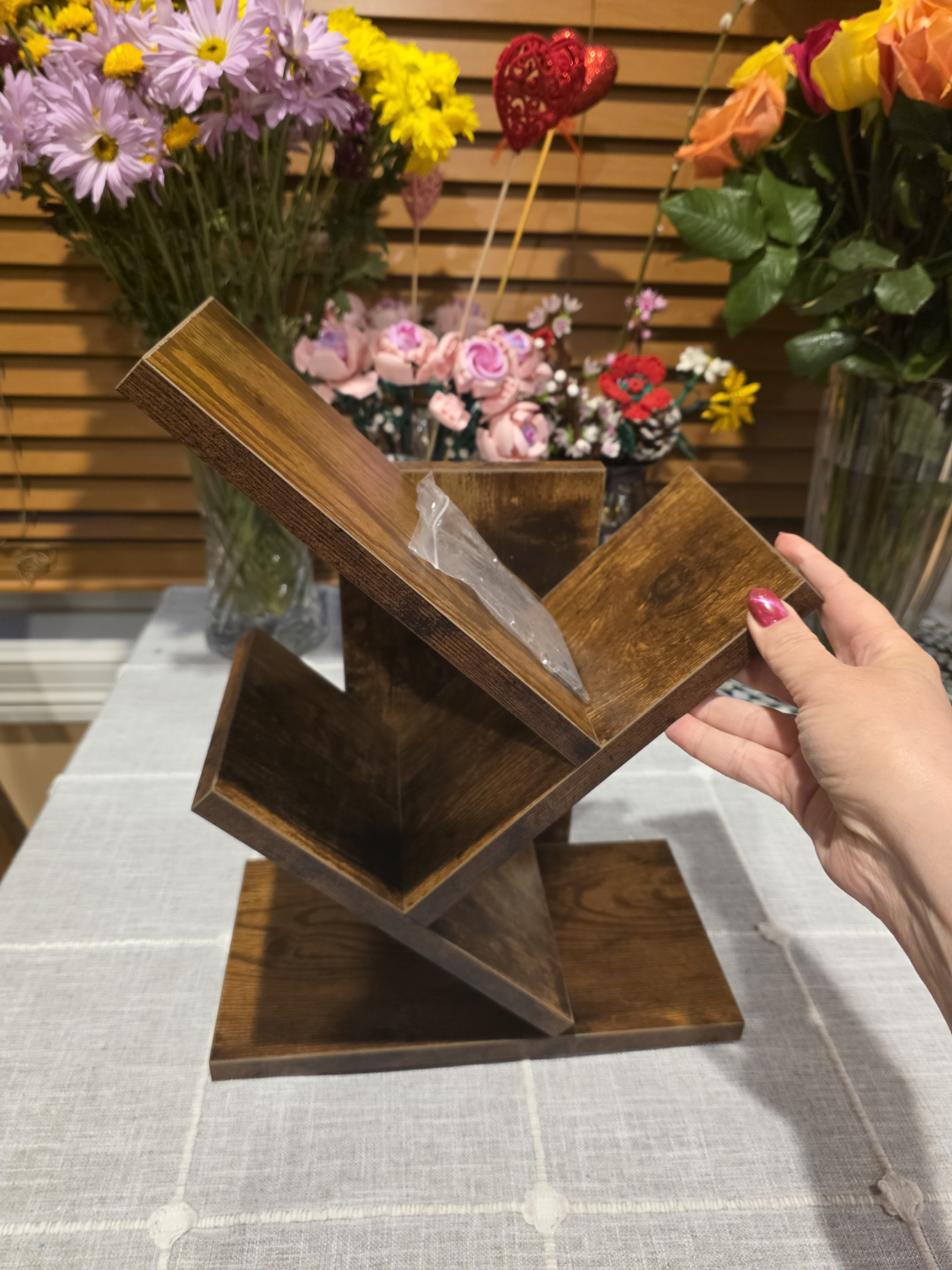 Tree Book Shelf - Dark Brown - photo 4