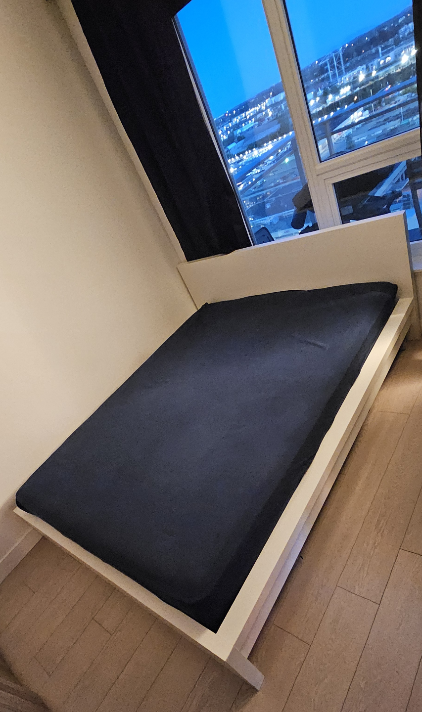 Bed Frame and Night Stand