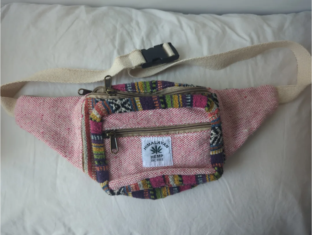Himalayan Hemp THC Free Waist Bag thumbnail