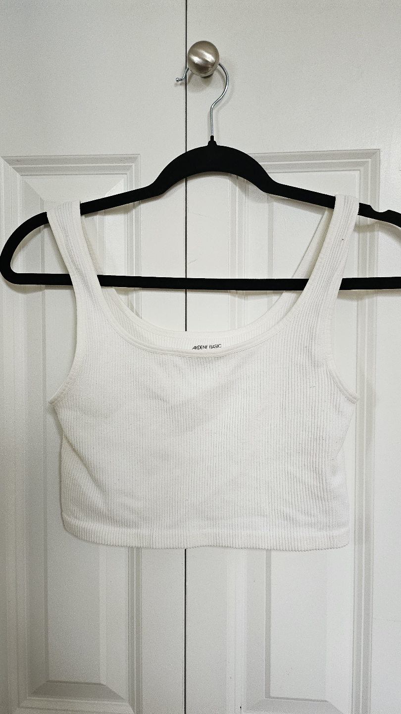 TNA, GARAGE, ARDENE, ZARA, HM. Lot of 5 Ribbed Crop Tops - photo 5