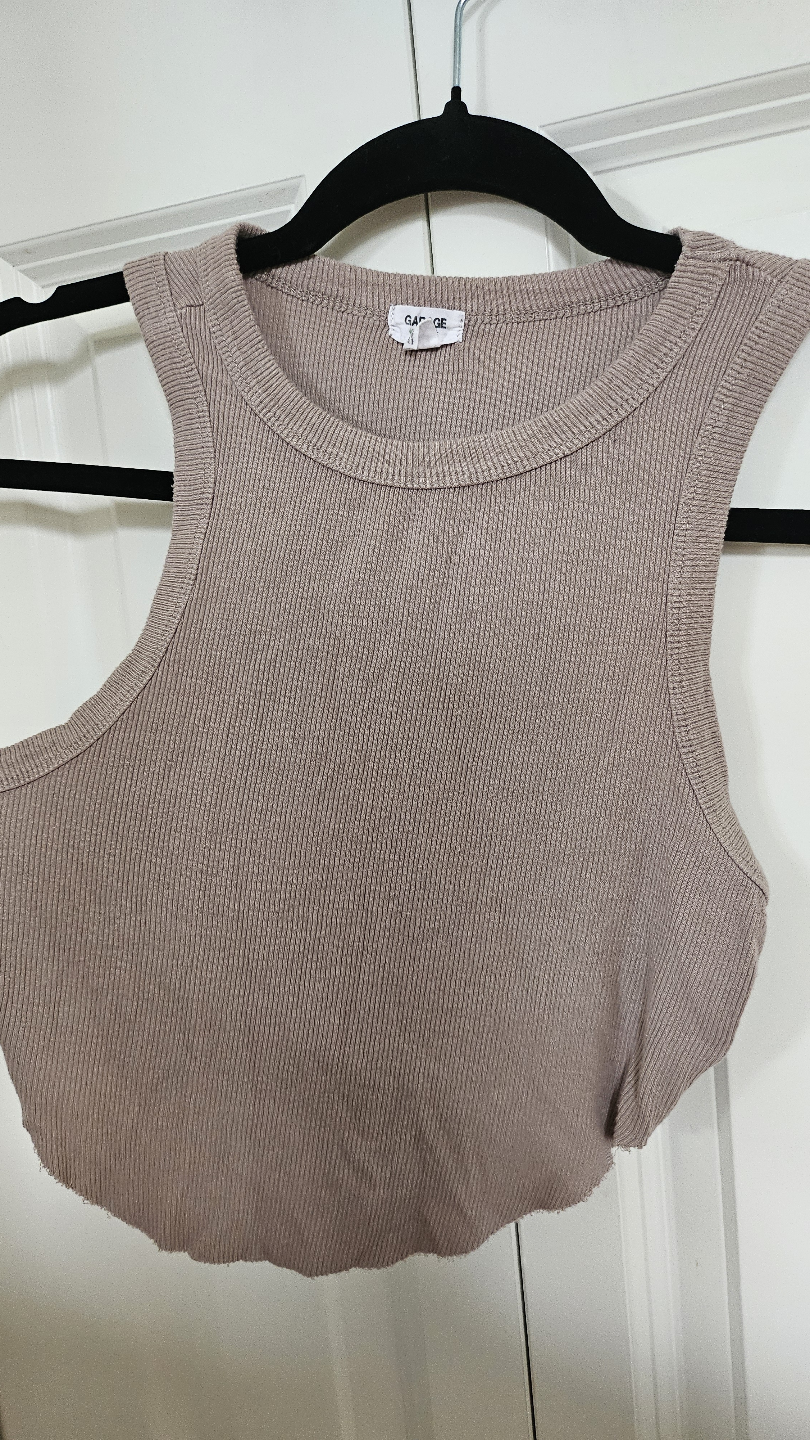 TNA, GARAGE, ARDENE, ZARA, HM. Lot of 5 Ribbed Crop Tops - photo 3