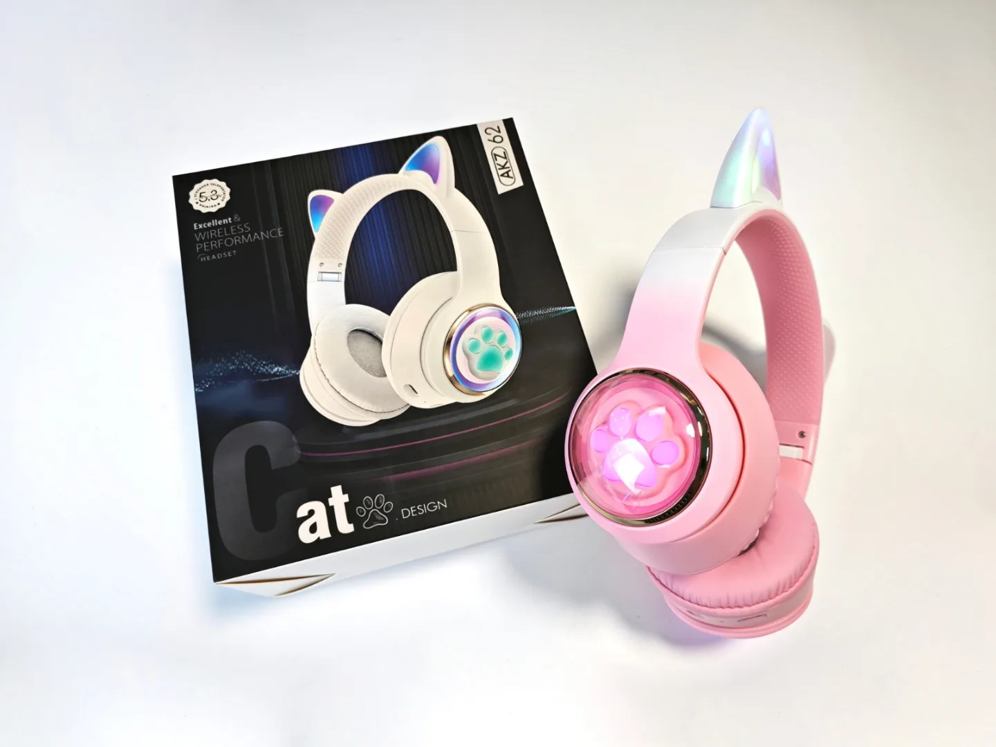 Cute Animal Design Wireless Headphones thumbnail