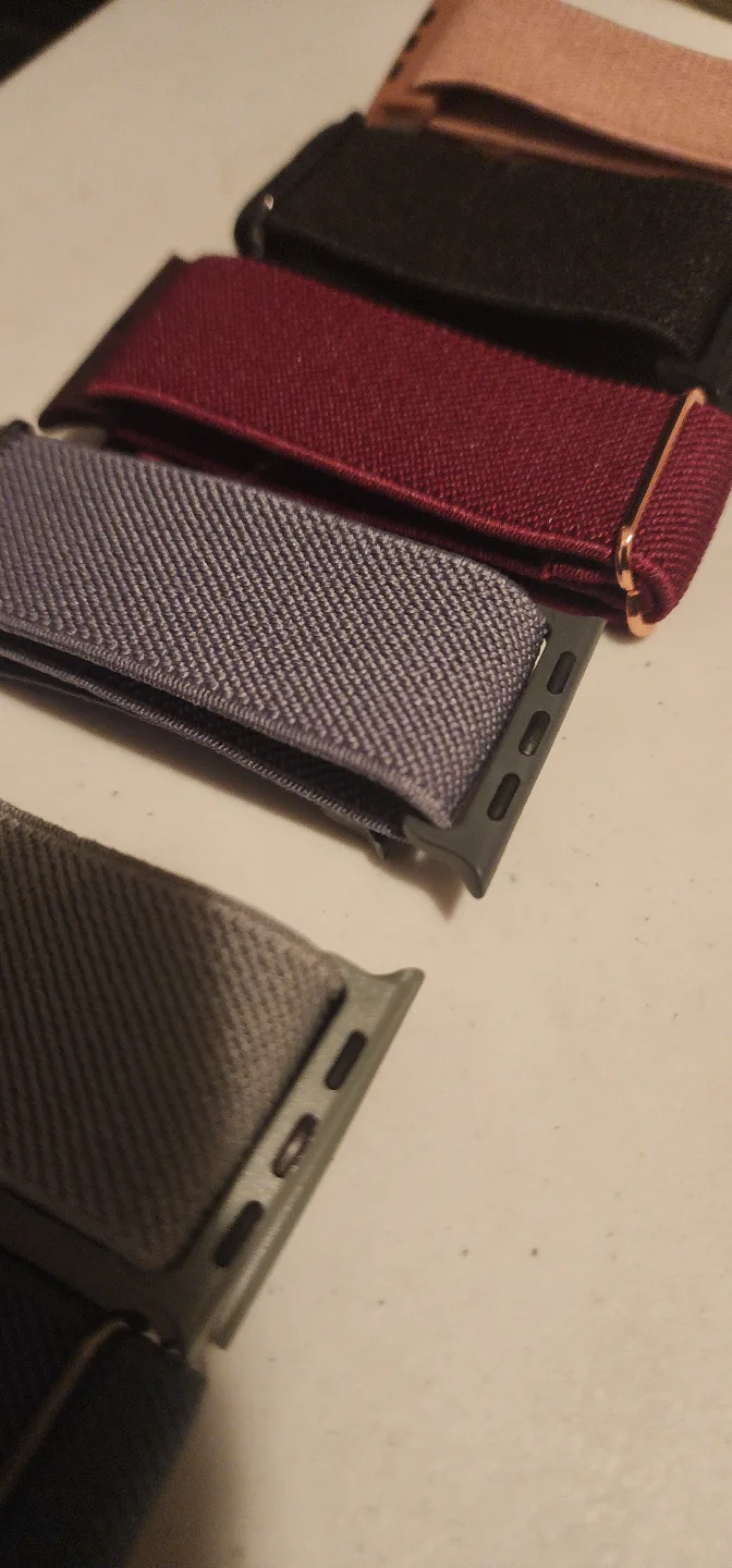 6-Pack Recoppa Stretchy Solo Loop Apple Watch Bands image indicator(3)