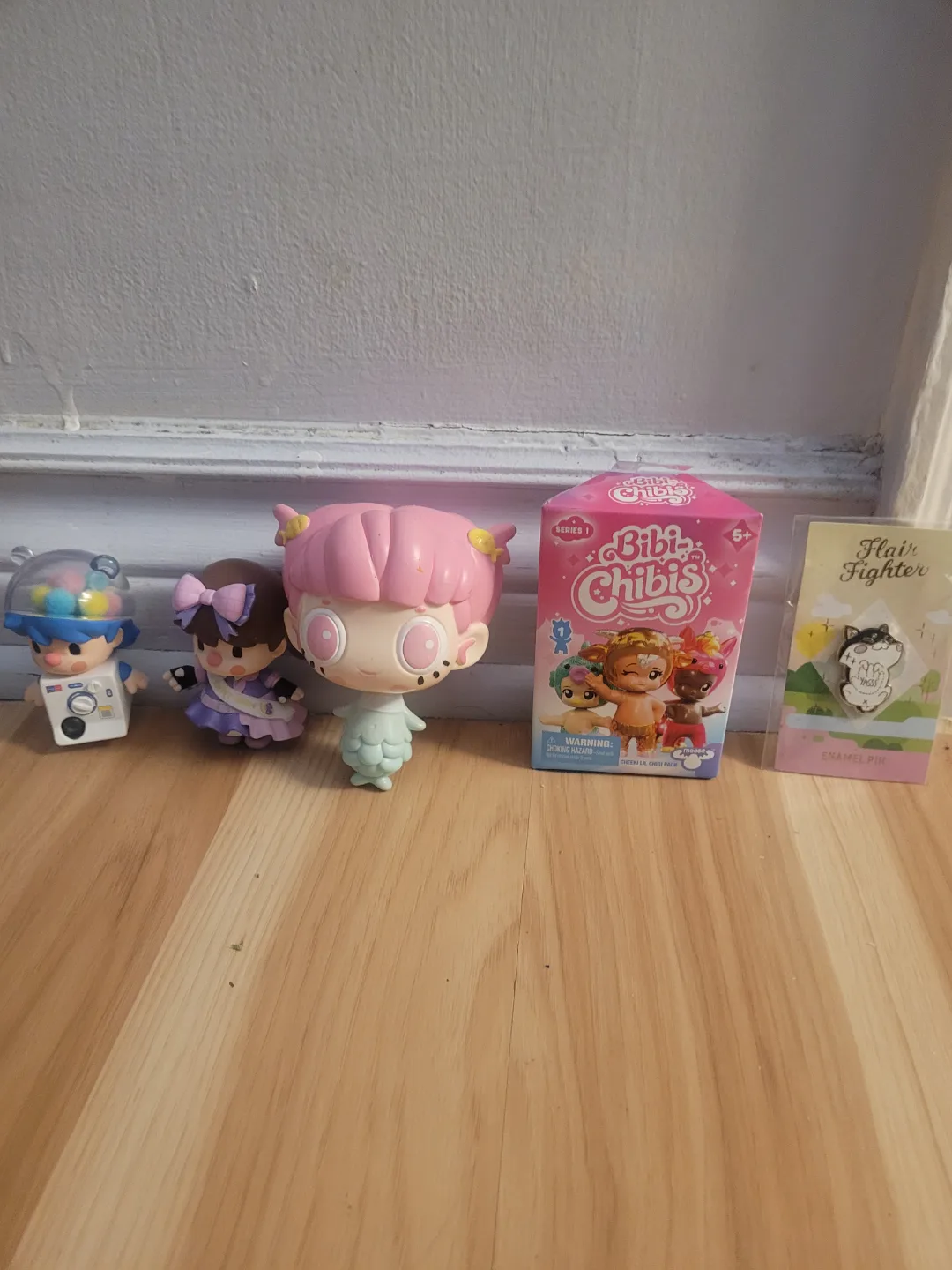 Bibi Chibis Figures + Enamel Pin! thumbnail