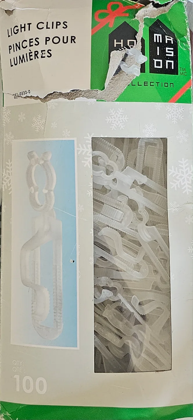 100-Pack Maison Collection Light Clips thumbnail