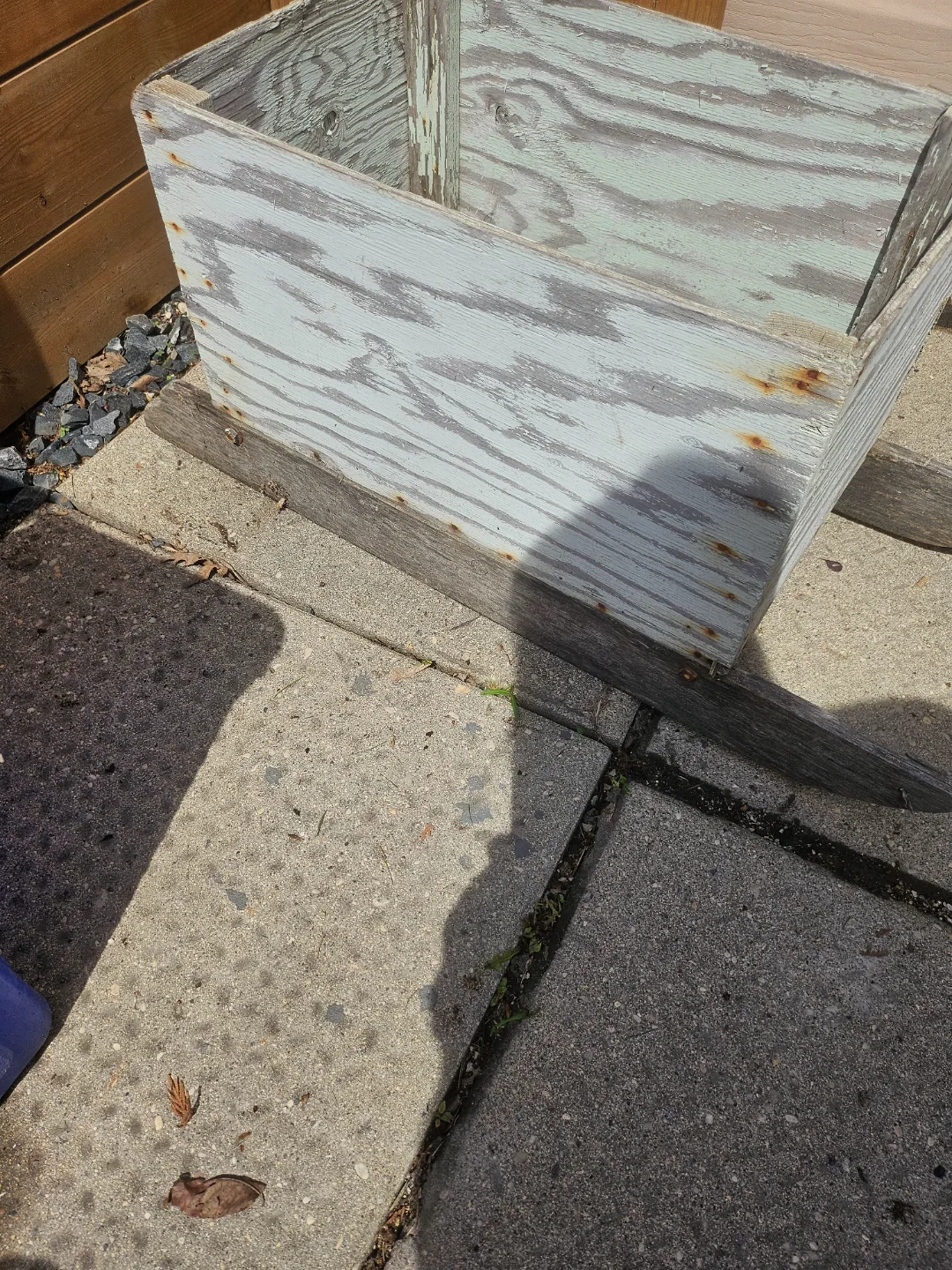 Vintage Wooden sled image indicator(2)