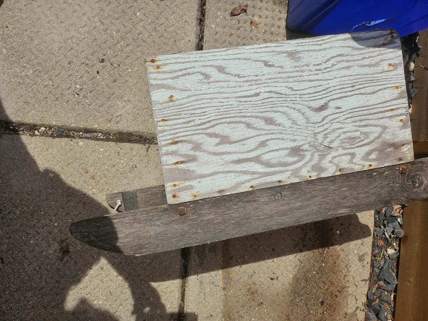 Vintage Wooden sled image indicator(3)