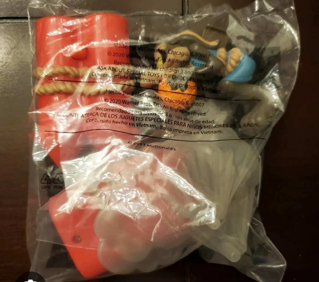 Wile E Coyote Space Jam A New Legacy Happy Meal Toy thumbnail