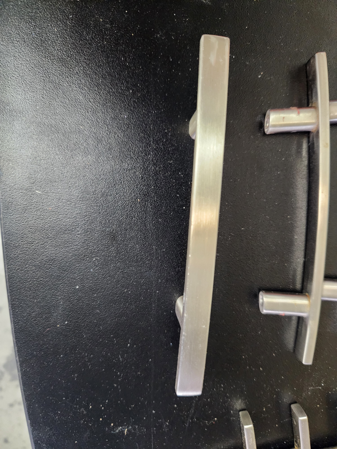 27 Brushed Nickel Cabinet Drawer Pulls - 3" Centers - photo 2