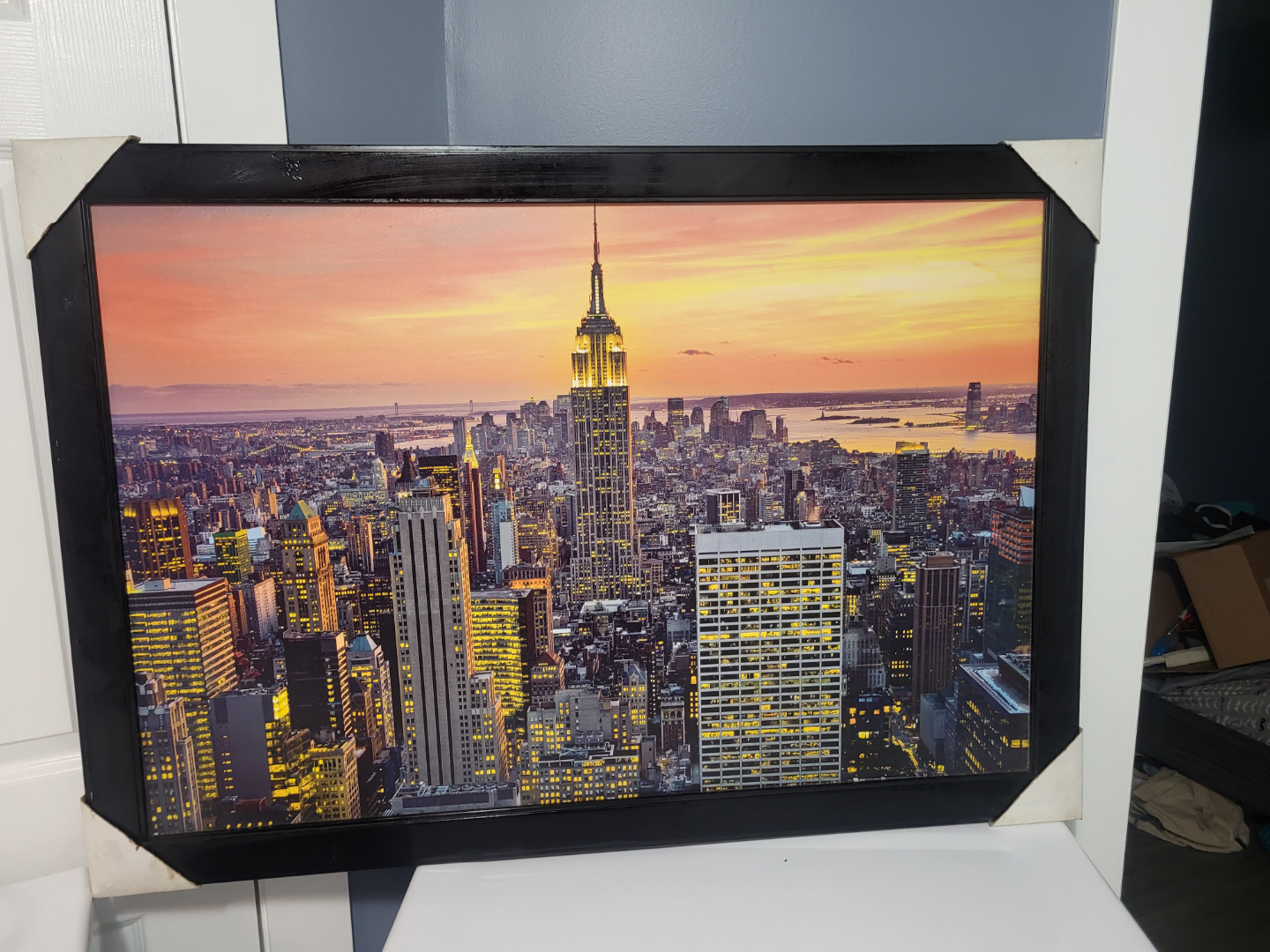 New York City Skyline Canvas Wall Art