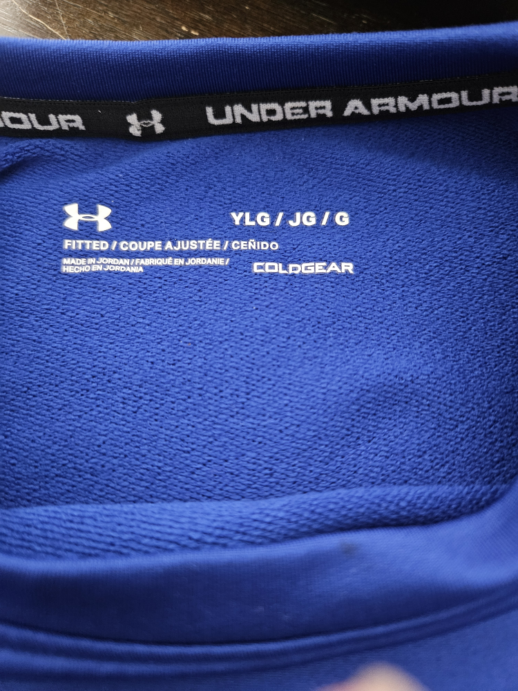 Under Armour ColdGear Fitted Long Sleeve Shirt - Youth Large - photo 2