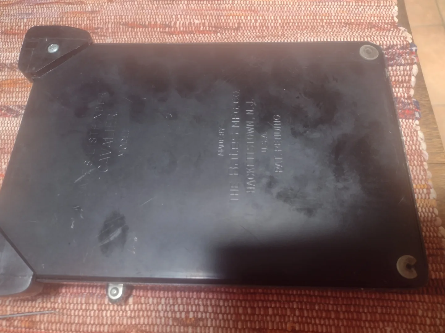 Vintage Bates Cavalier model. Phone Number Address Book image indicator(2)