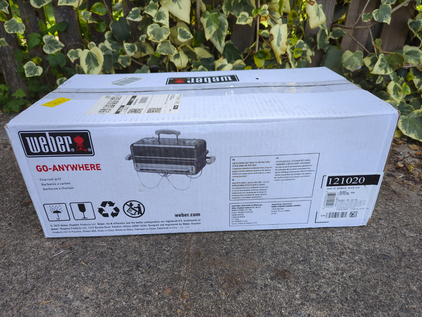 Weber Go-Anywhere Charcoal Grill - New in Box - photo 2