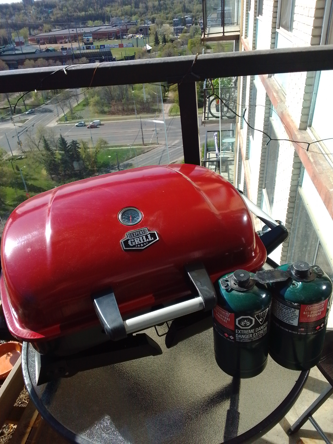 Expert Grill Red Portable Gas BBQ - photo 2