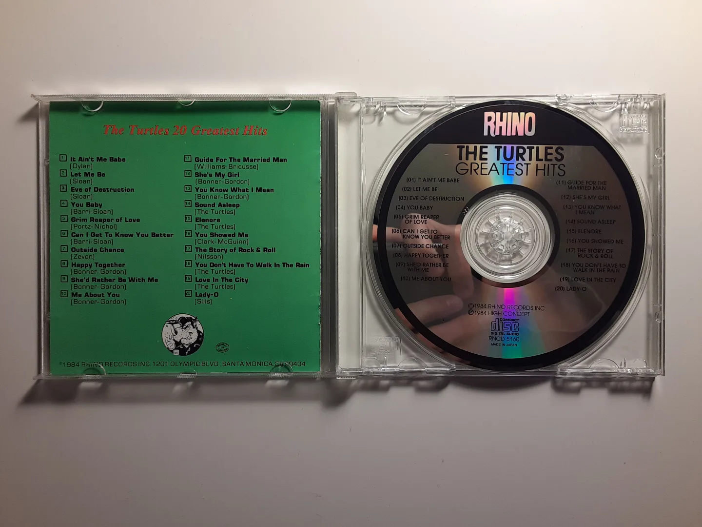 The Turtles - 20 Greatest Hits | CD image indicator(2)