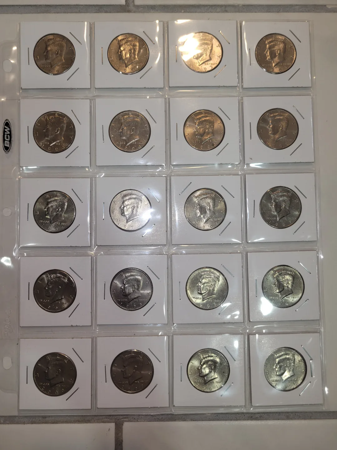 Collection of Kennedy Half Dollars image indicator(2)