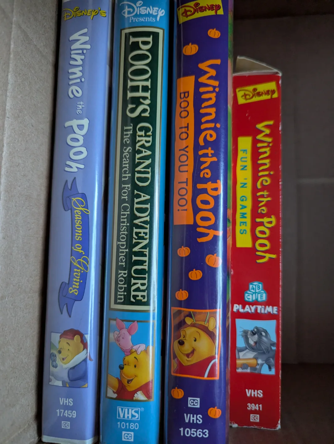Disney Winnie the Pooh VHS Collection thumbnail