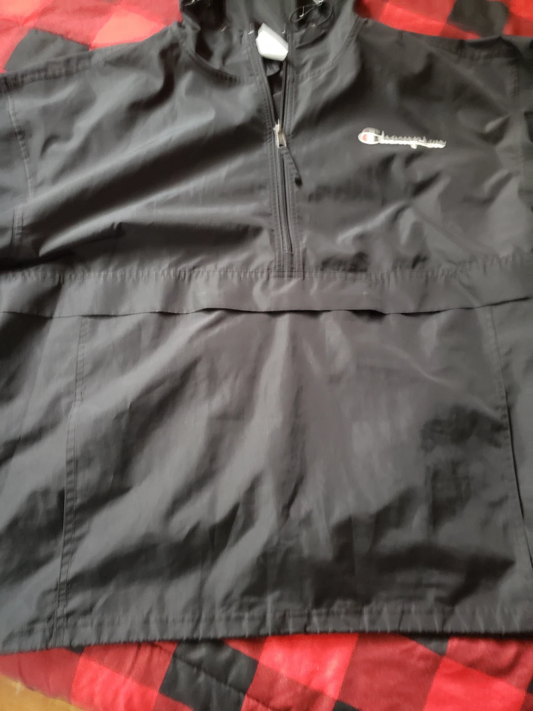Champion Black Windbreaker Jacket - photo 4