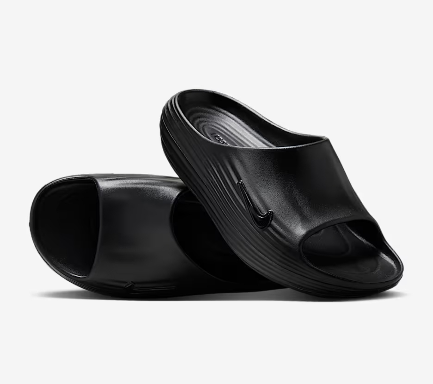 Nike ReactX Rejuven8 Slides - Black