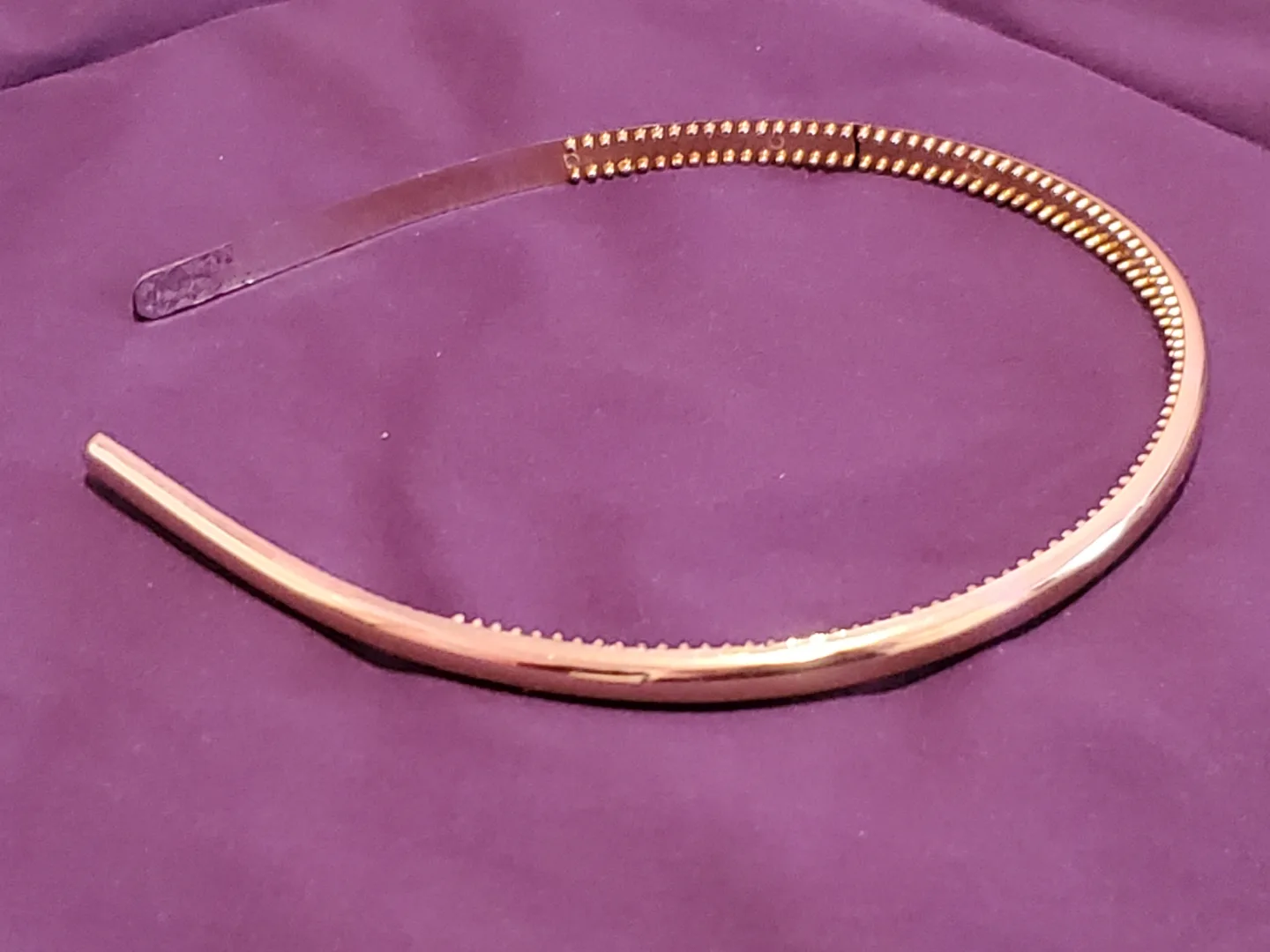 Gold Rhinestone Headbands/Hairbands image indicator(6)