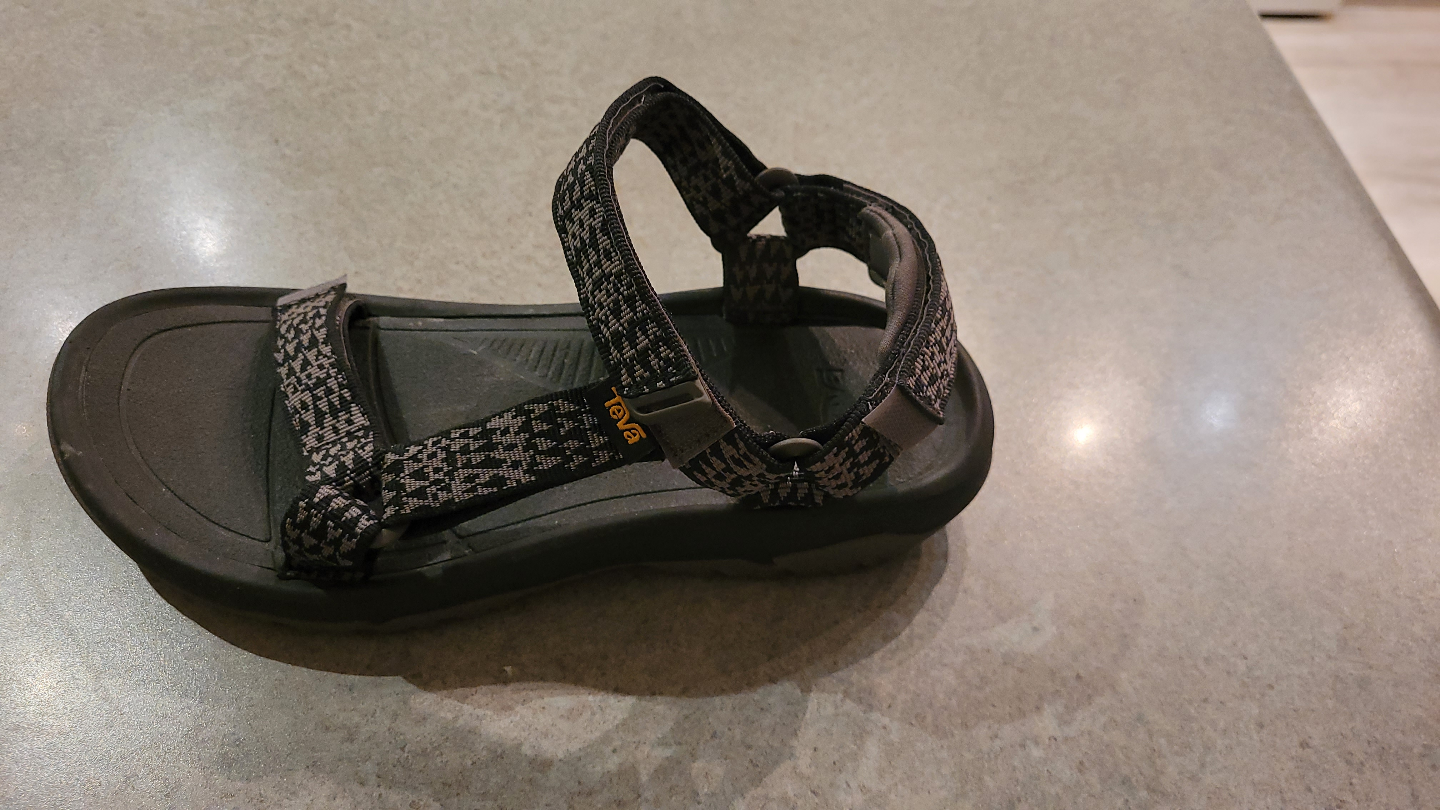 Teva Unisex Black and Grey Sandals - photo 2
