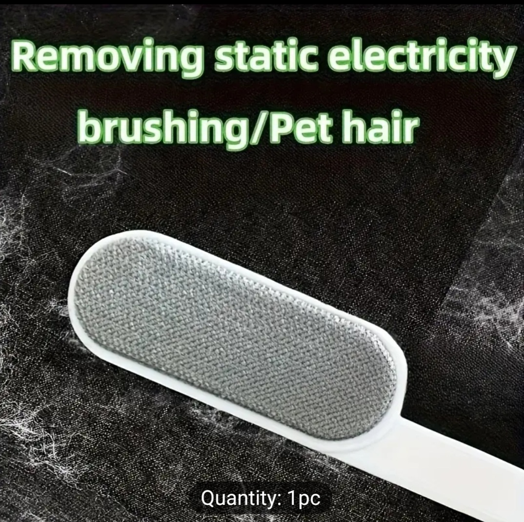 Handy Fabric Cleaning Brush - Removes Pet Hair & Static - photo 2