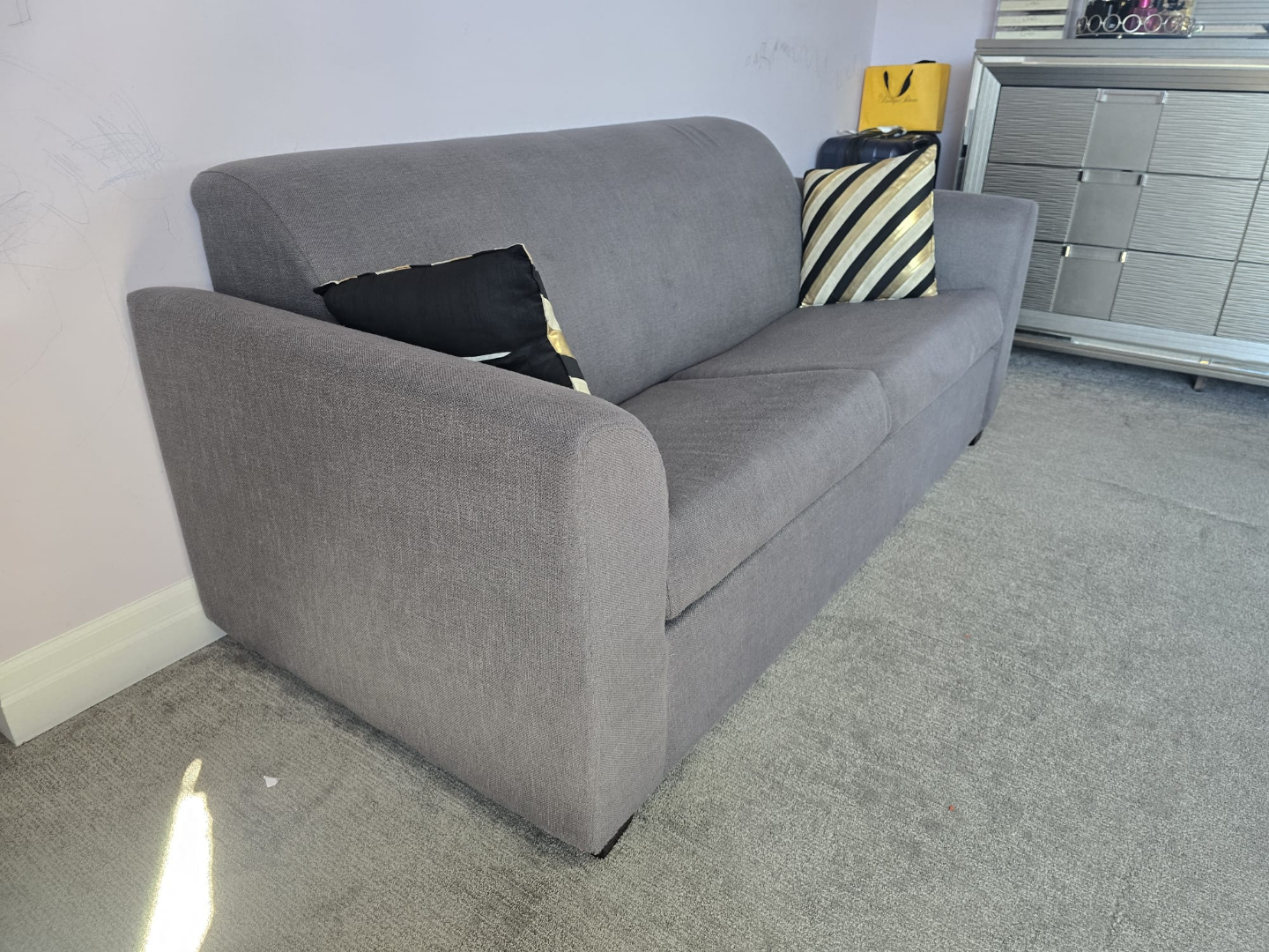 Grey Sofa Bed