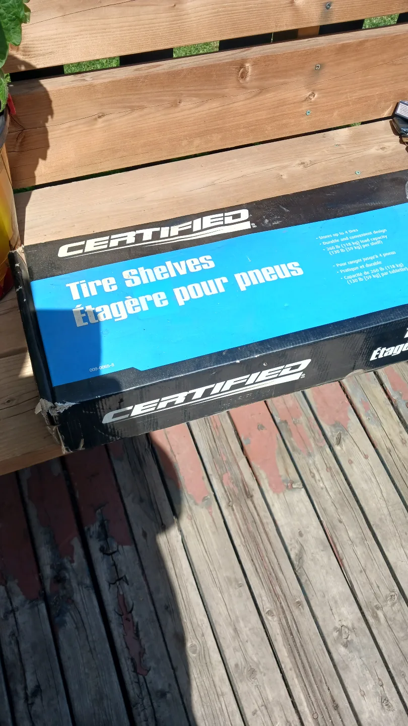 CERTIFIED Tire Shelves - New in Box thumbnail