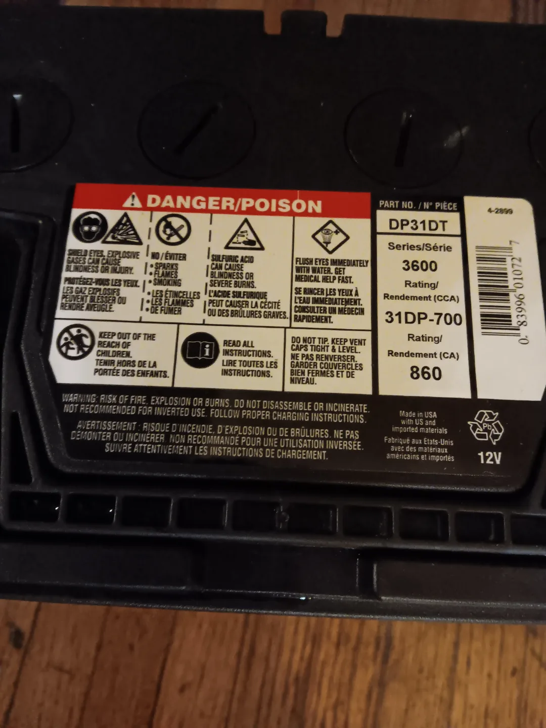 Pair of Swish Deep Cycle Batteries - DP310T image indicator(5)