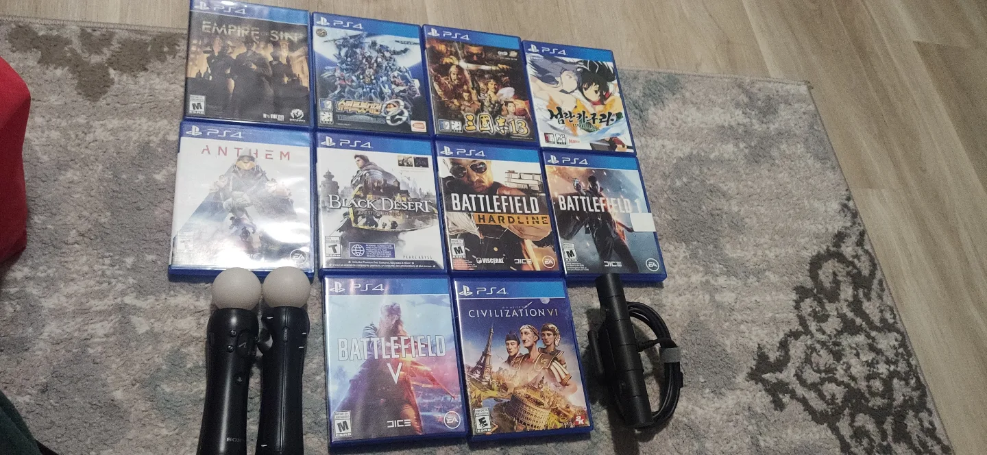 PlayStation 4 pro Bundle - Console, Games, Controllers & VR image indicator(2)