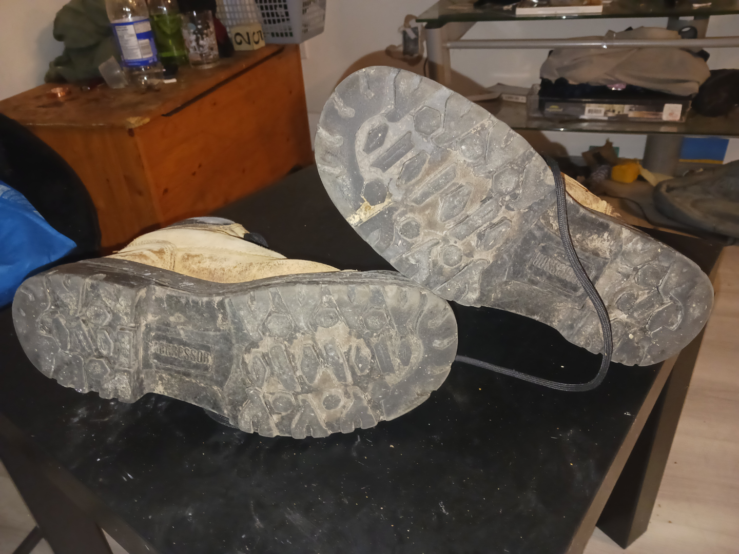 Used work boots - photo 4