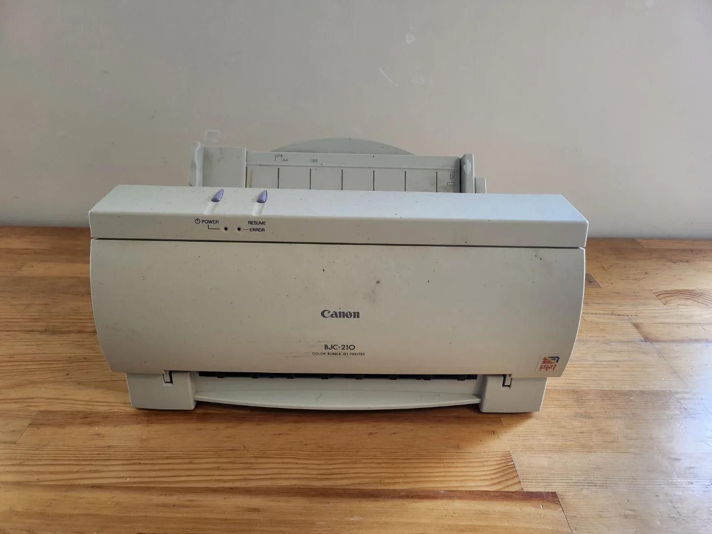 Vintage Canon BJC-210 Colour Bubble Jet Printer 🏒 thumbnail