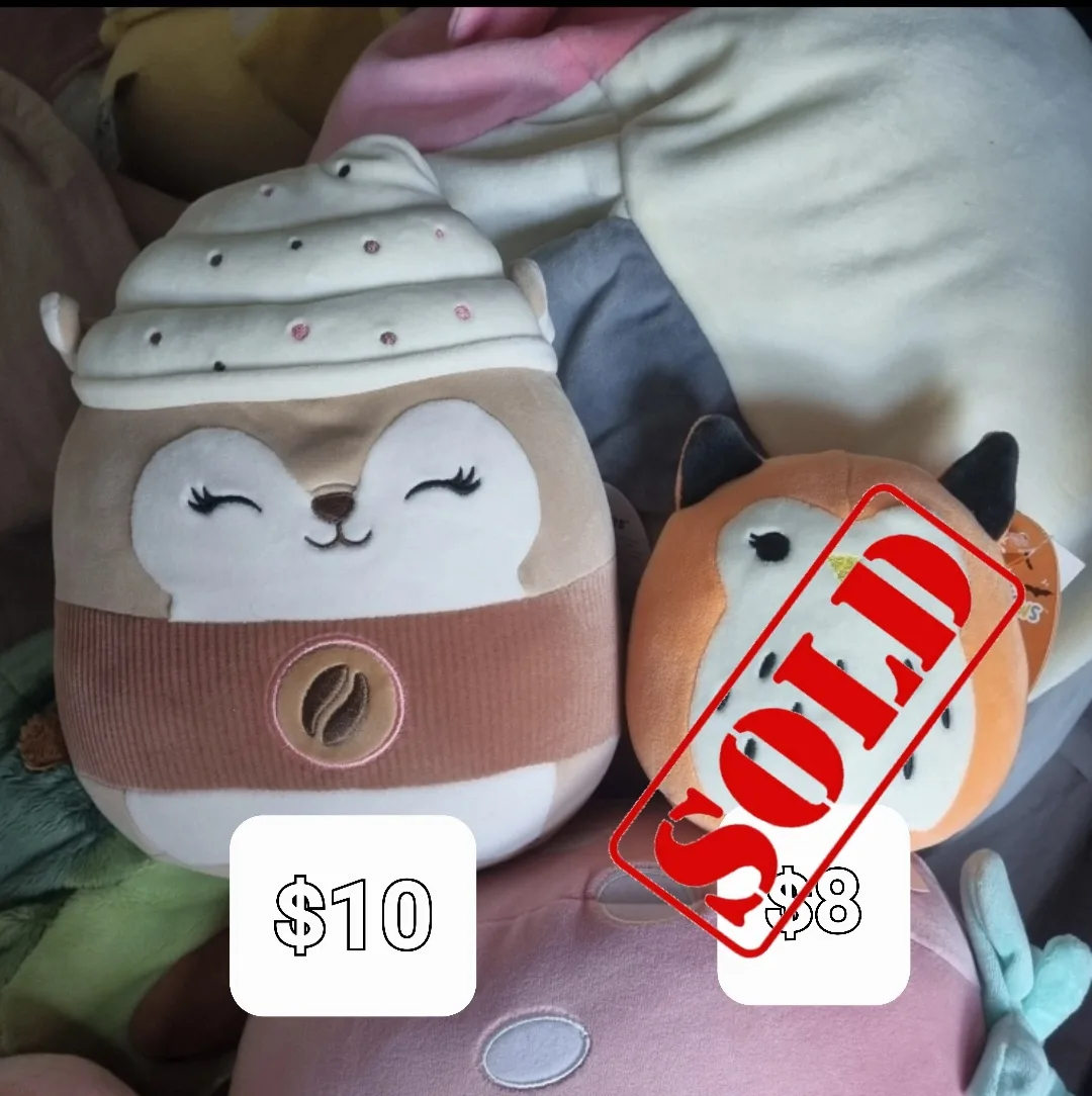 BNWT Squishmallows Plushies - Read Description!! thumbnail