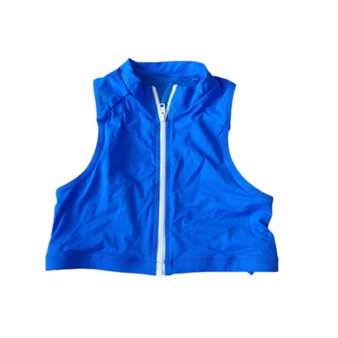 SKIMS 2 PC Swim Sporty Zipper Top & Mini Skirt image indicator(4)