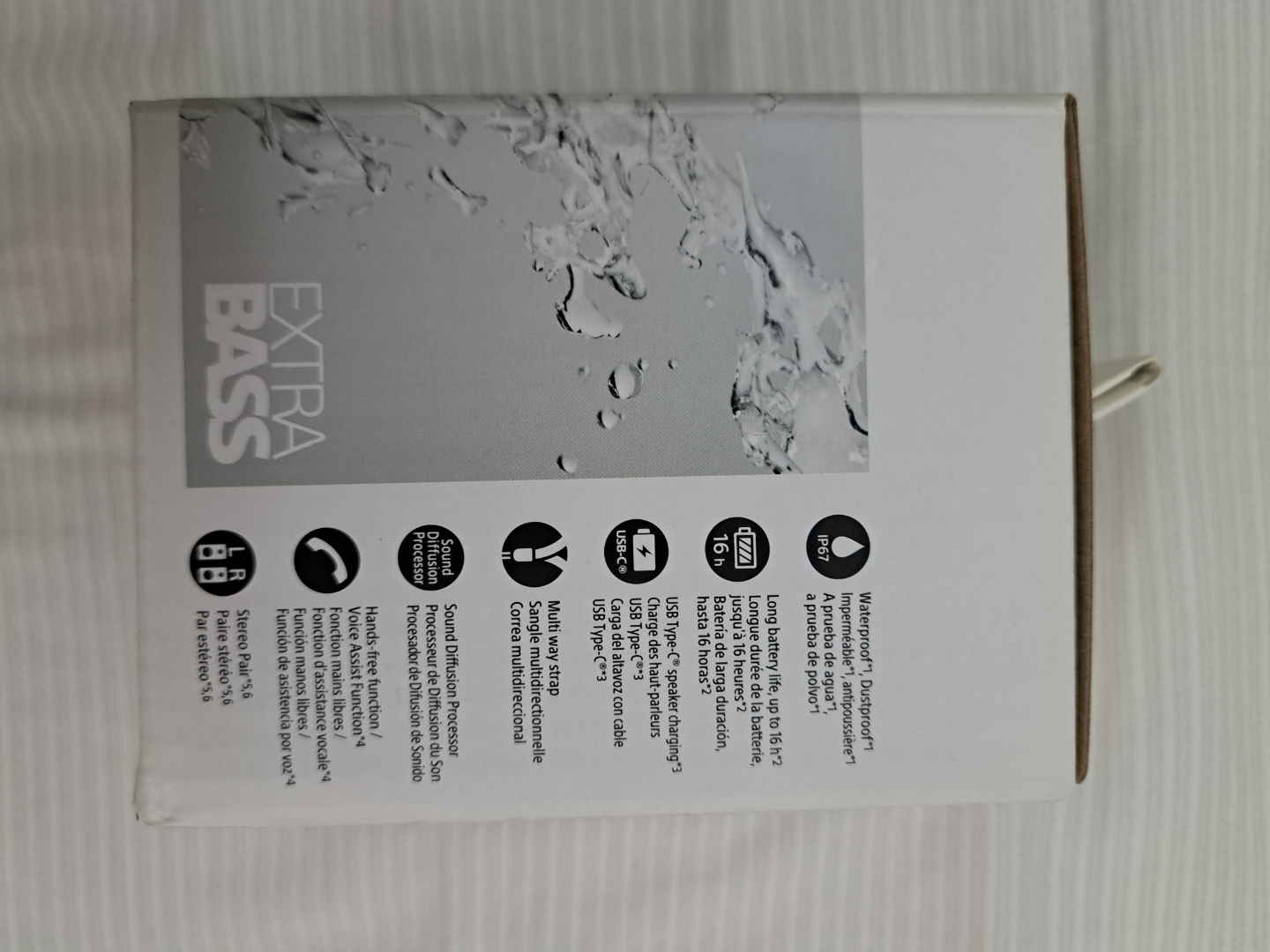 Sony SRS-XB13 Wireless Portable Speaker - Black - photo 2