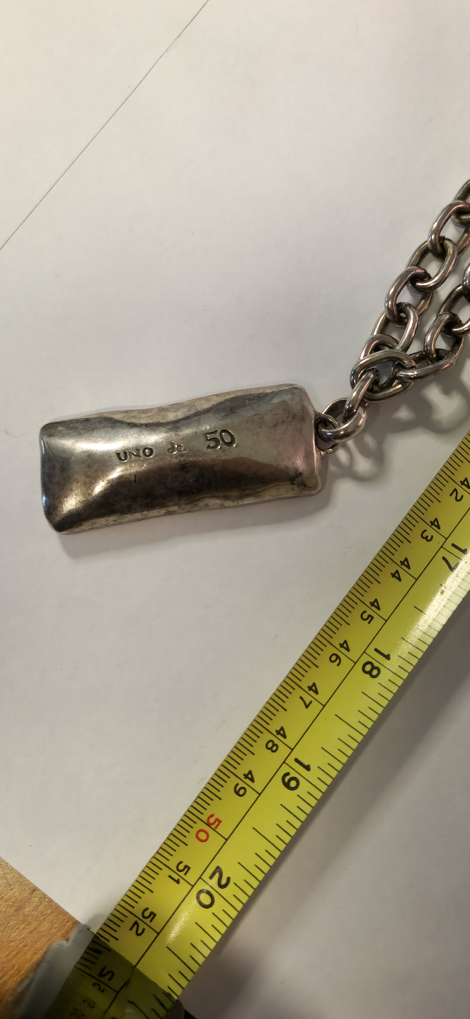 Uno de 50 Necklace with Rectangular Swarvoski Pendant - photo 4