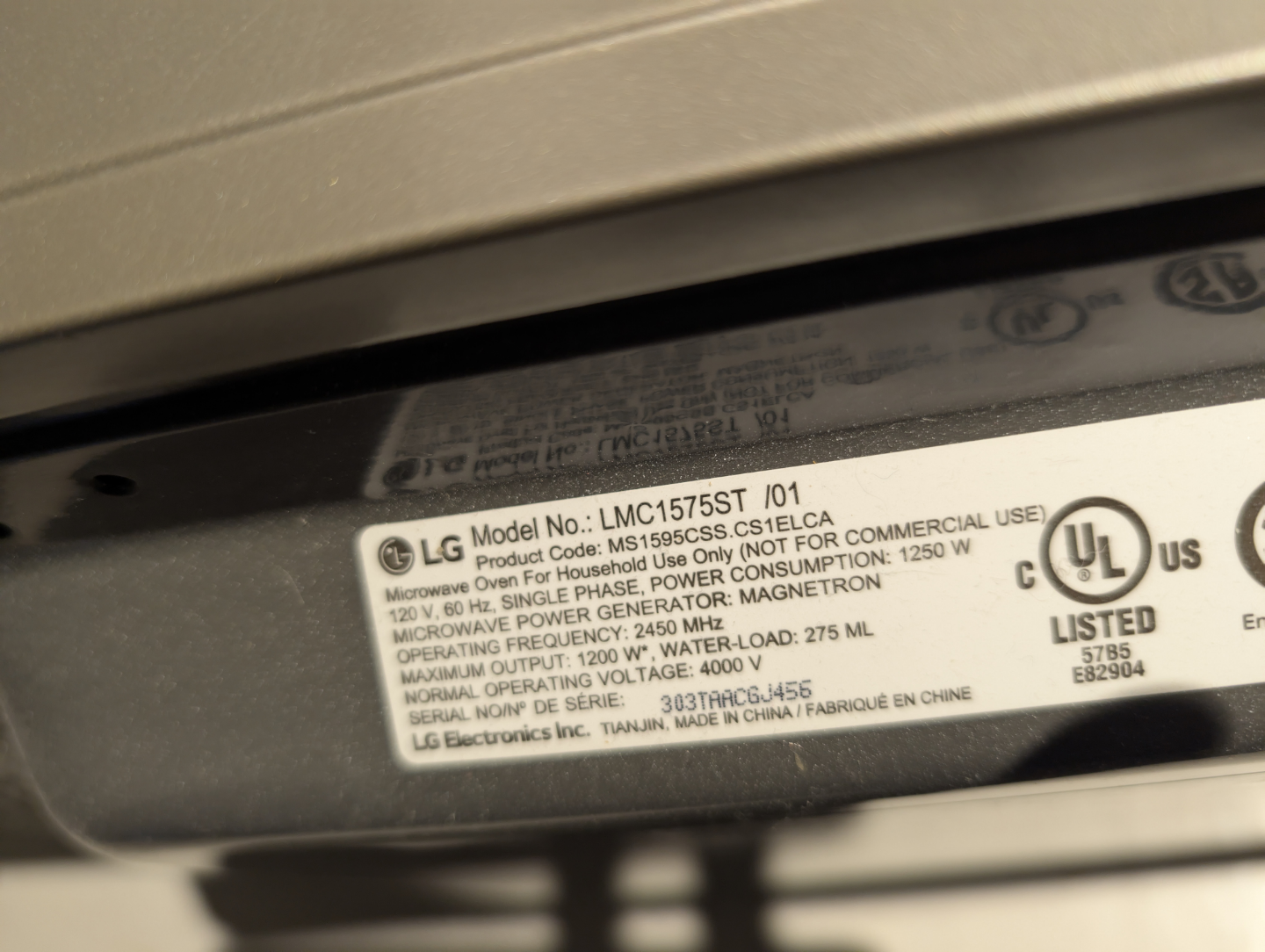 LG Microwave Oven - Stainless Steel. 1.5 cu - photo 3
