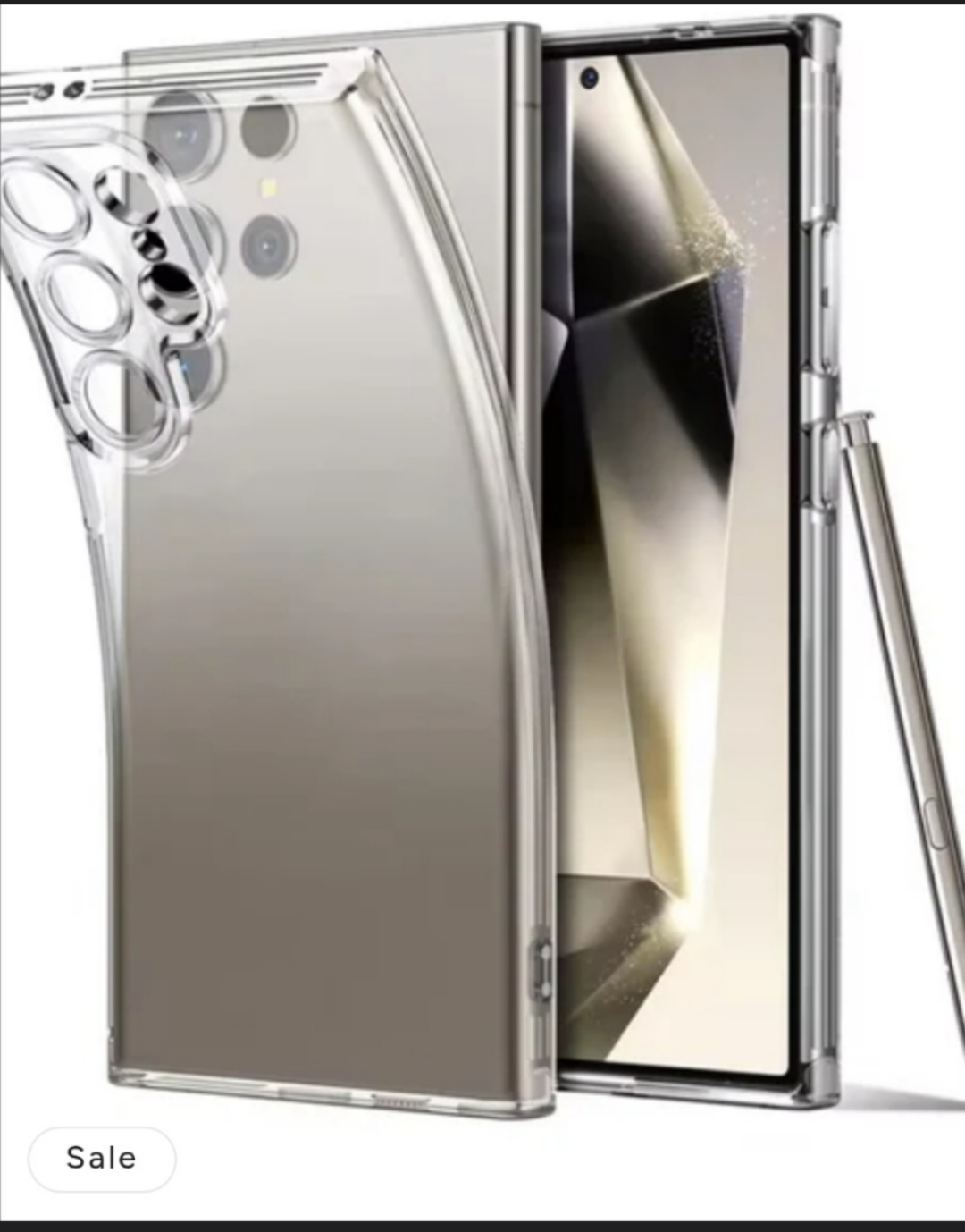 Samsung Galaxy S24 Ultra Clear Phone Case