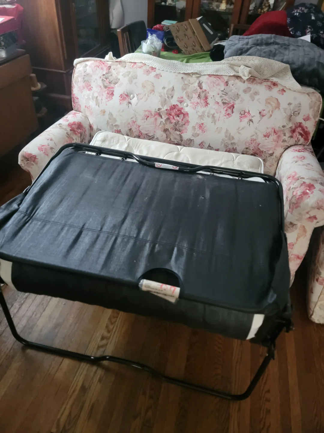 Vintage Floral Hide-A-Bed Sofa image indicator(5)