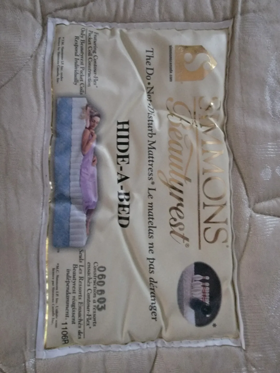 Vintage Floral Hide-A-Bed Sofa image indicator(7)