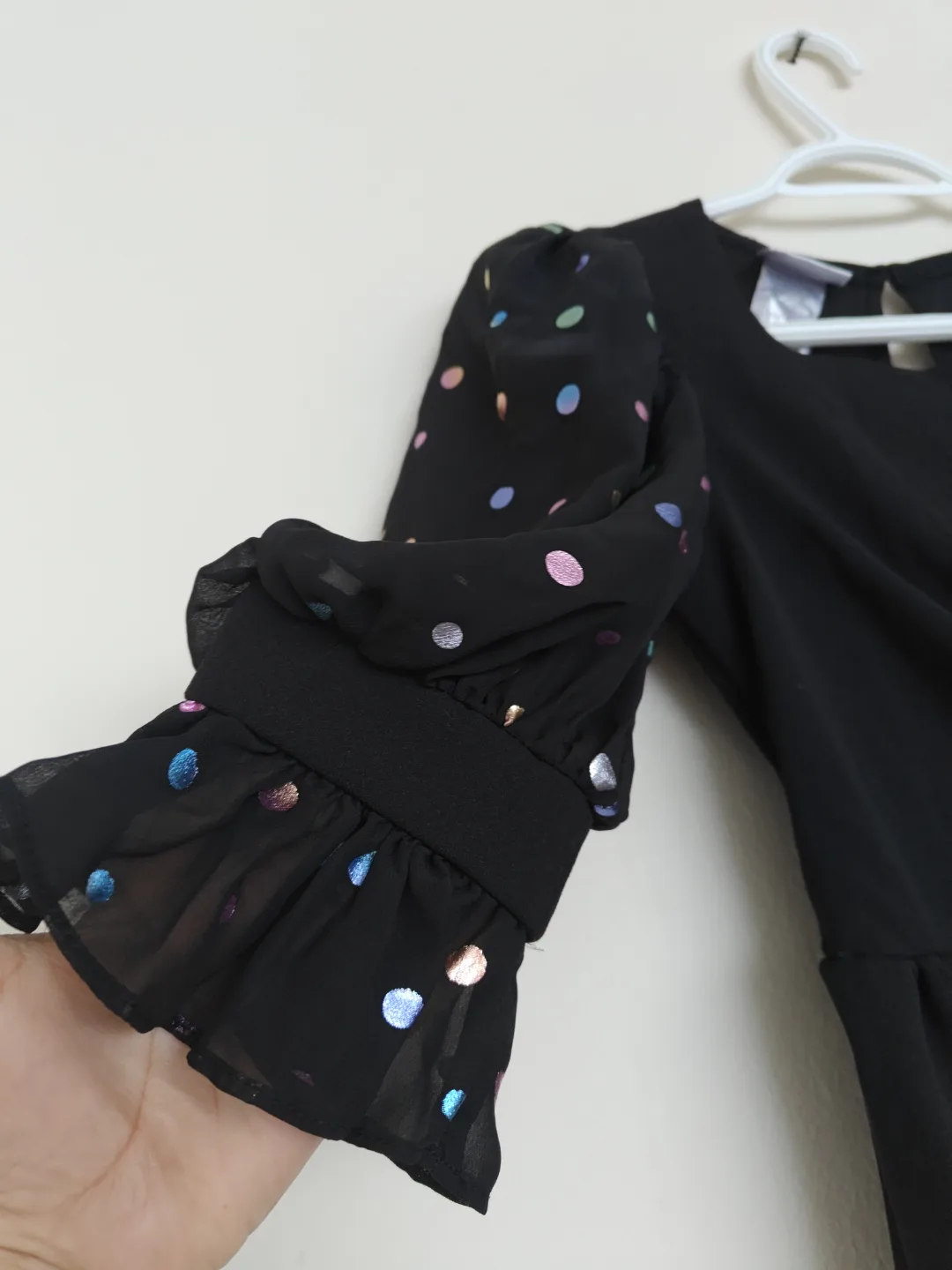 Girls' Black Jumpsuit Size 10 - Iris & Ivy image indicator(3)